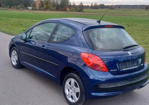 Peugeot 207 cena 10500 przebieg: 125461, rok produkcji 2009 z Ryki małe 562